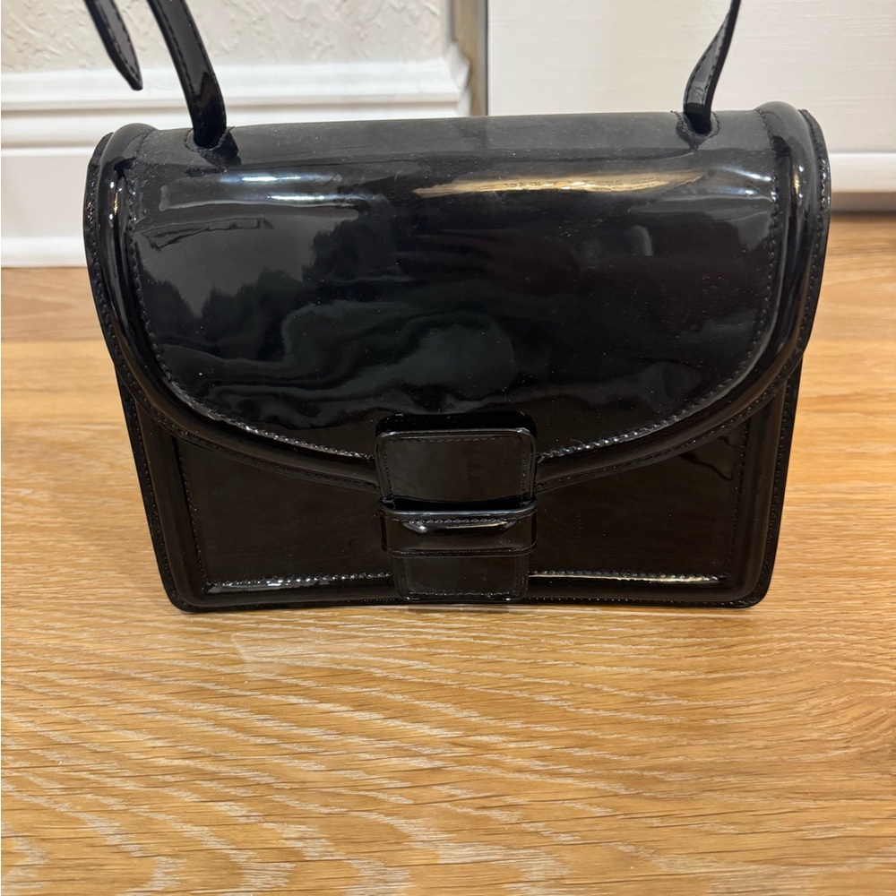 Dries Van Noten patent leather bag